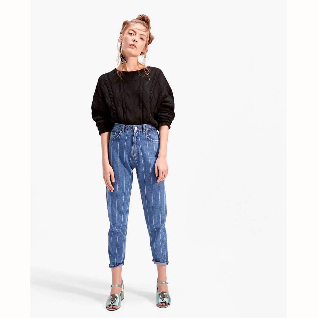 look-rentree-pantalon-talle-haute-jean